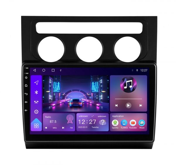 Штатна магнітола Soundbox S-6290 з CarPlay  та 4G для Volkswagen Touran 2003-2008