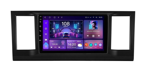 Штатна магнітола Soundbox S-6288 з CarPlay  та 4G модемом для Volkswagen Caravella T6 2015-2019