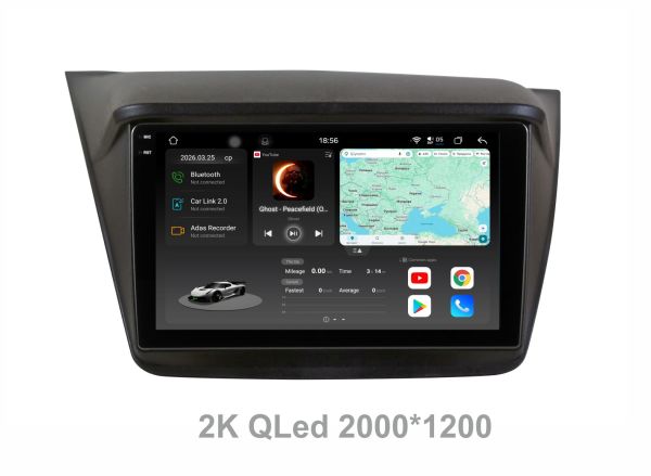 Штатна магнітола Soundbox   S8 PRO 2K -1127   8+256GB  для Mitsubishi Pajero Sport 2010-2015  CarPlay / DSP/ 4G/ 360