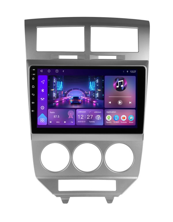 Штатна магнітола Soundbox S-2855 з Craplay та 4G для Dodge Caliber 2007-2012