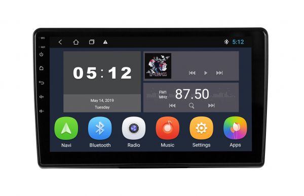 Штатний головний пристрій Soundbox SB-1245 2G DSP для Fiat 500L 2012+