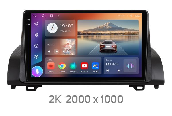 Штатна магнітола Soundbox S-2210  10.1"   з CarPlay та 4G модемом для автомобіля Honda Accord 10 2018-2022
