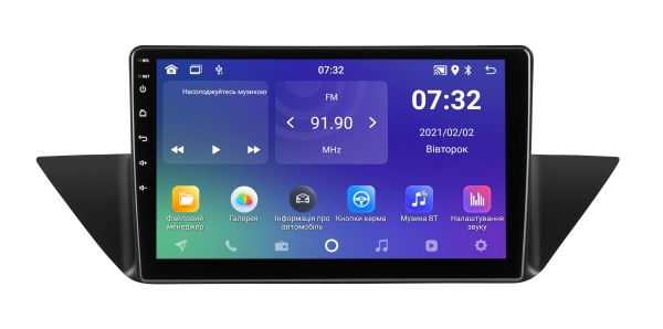 Штатна магнітола Soundbox SM-8635  з CarPlay та AHD для автомобіля  BMW X1 E84  2009-2012  10.1"