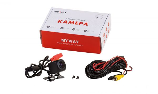 Універсальна  ширококутна камера заднього виду MYWAY MW-700 AHD 1080P
