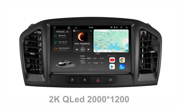 Штатна Android магнітола Soundbox S8 PRO 2K-3191 для  Opel Insignia 2009-2013  з CarPlay /4G/ DSP-DTS 5.1 / 360 функція