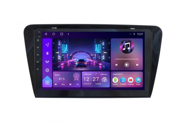 Штатна магнітола Soundbox S-8195 для Skoda A7 2014+ з CarPlay та 4G модемом