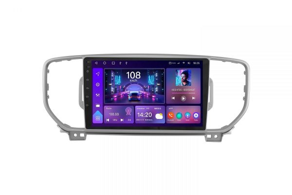 Штатна магнітола Soundbox  S-8184 для Kia Sportage 2016-2018 з CarPlay та 4G модем