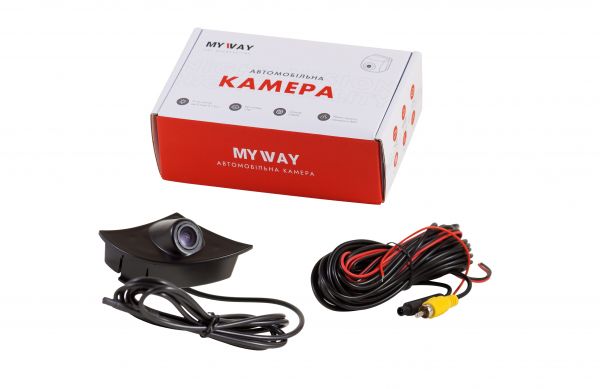 Камера переднього виду в логотип MYWAY MWF-6001 (AHD) для Toyota Prado LC150 2010-2014