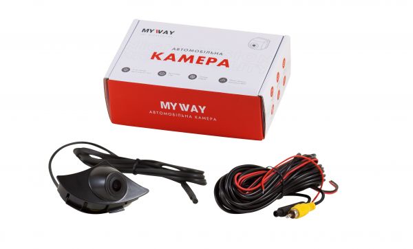 Камера переднього виду в логотип MYWAY MWF-6005 (AHD) для Toyota RAV 4 2013+