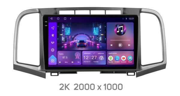Штатна магнітола Soundbox S-4327 з CarPlay та 4G для Toyota Venza 2008-2016