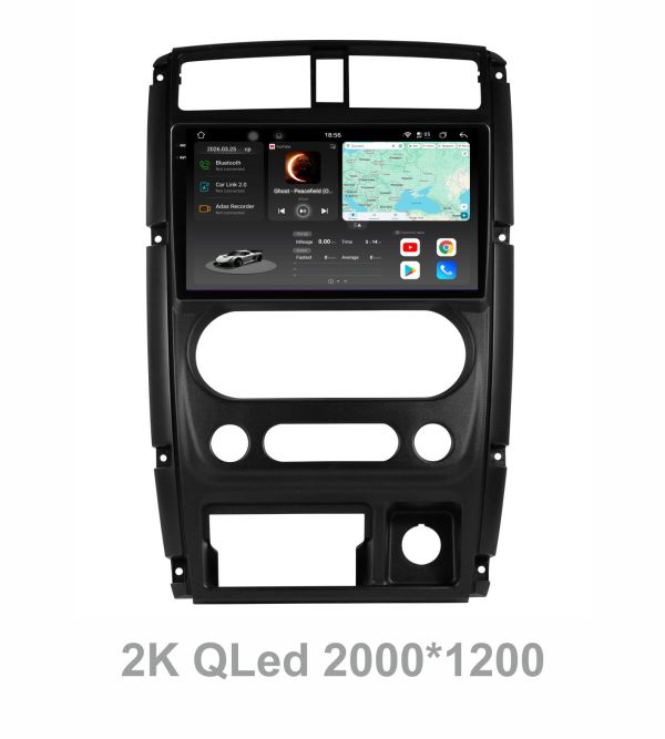 Штатна магнітола Soundbox  S8 PRO 2K-9069  для   Suzuki Jimny 2007-2012    ADAS , CarPlay , 4G , DSP-DTS 5.1 , круговий огляд 360°