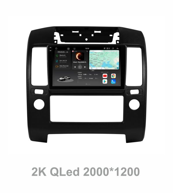 Штатна магнітола Soundbox S8 PRO 2K-8168  для   Nissan Navara 2004-2010  з ADAS / CarPlay / 4G / DSP-DTS 5.1 / круговий огляд 360°