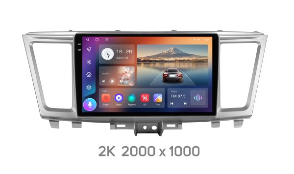 Штатна магнітола Soundbox MTX-1457  3+32GB з CarPlay  та 4G для автомобіля  Infiniti QX60 2014-2016