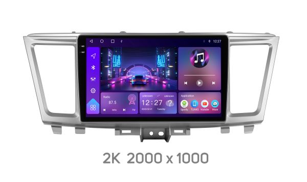 Штатна магнітола Soundbox S-1457 з CarPlay  та 4G для автомобіля  Infiniti QX60 2014-2016