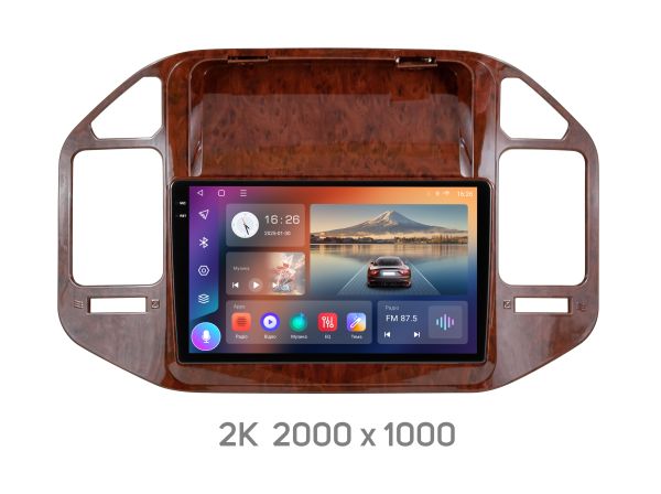 Штатна магнітола Soundbox MTX-8124  для  Mitsubishi Pajero Vagon III  1999-2006 з CarPlay та 4G модем