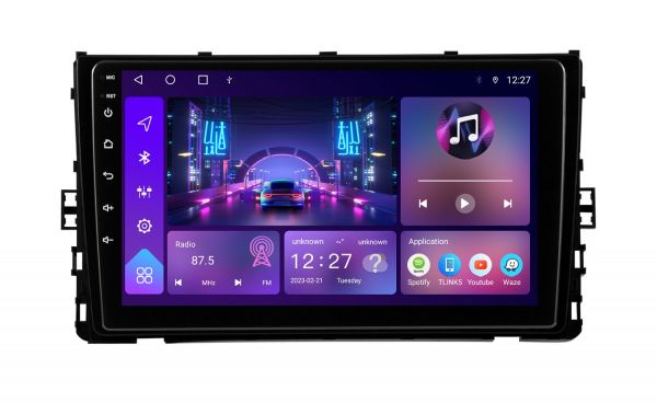 Штатна магнітола Soundbox  S-6297  З CarPlay  та 4G для Volkswagen Atlas 2017 , Jetta 18+ , Passat B8