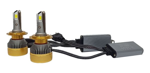 Комплект світлодіодних Led ламп Full Light A5 H7 4300K  Canbus /55Wat /4300K/ 10000 Lumen/ 9-60V