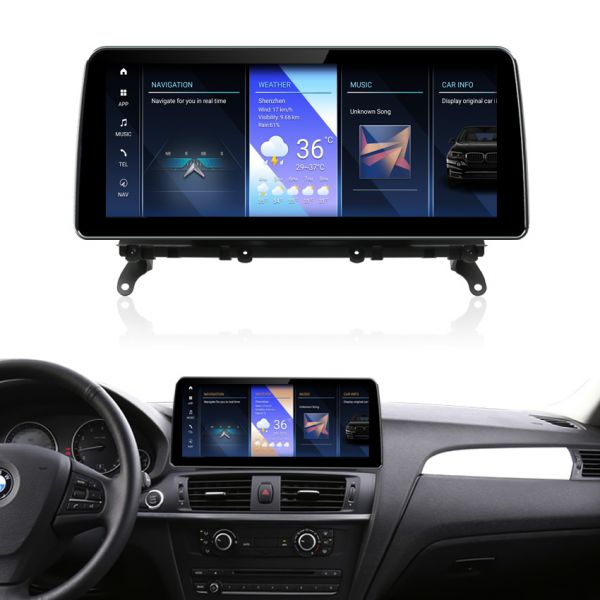 Штатна магнітола 10.25"  з 4G та CarPlay  для BMW X3 F25 / X4 F26    ALTERNATYVA   A4-252610.25 