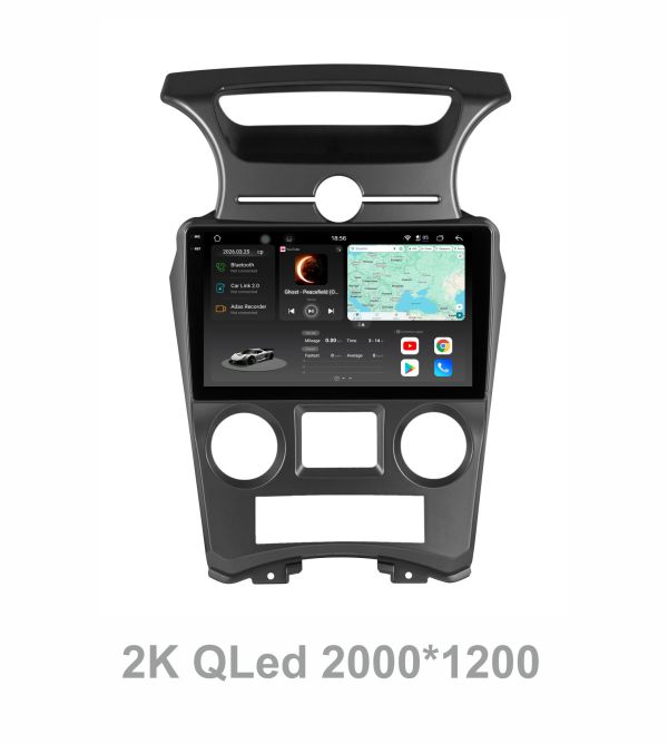 Штатна магнітола Soundbox S8 PRO 2K-1425  для  Kia Carens 2007-2011  ADAS , CarPlay , 4G , DSP-DTS 5.1 , круговий огляд 360°