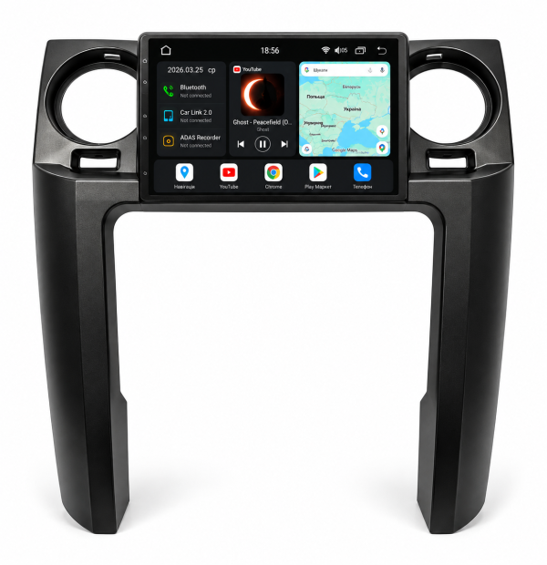 Штатна магнітола Soundbox S8 PRO 2K-7562   8+256GB для    Land Rover Discovery III /Freelander III 2004-2009    ADAS , CarPlay , 4G , DSP-DTS 5.1 , круговий огляд 360°