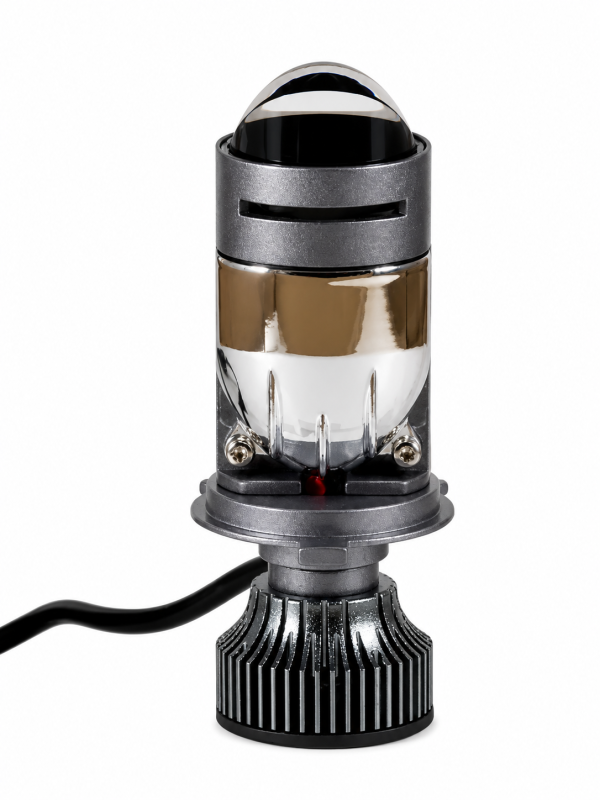 Світлодіодні Mini  Bi Led лінзи Full Light B4 під цоколь H4  55Wat / 6000K / 9-80V