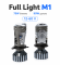 Космплект світлодіодних Mini BiLed лінз Full Light M1 H4  75W ,6000K, 12-60V