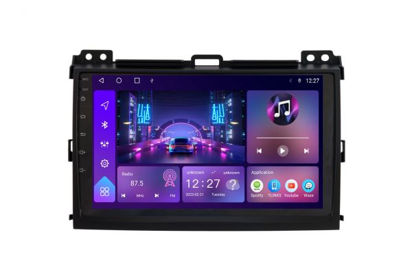 Штатний головний пристрій Soundbox S -8113  з CarPlay та 4G для Toyota Prado LC120 (Asia)