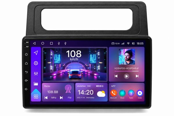 Штатна магнітола Soundbox S4-6263  (10.1")  4+64GB для   Volkswagen Caddy III 20004-2010     CarPlay  Android Auto ,4G, DSP, функція 360