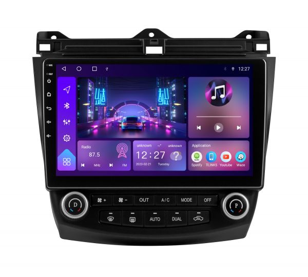 Штатна магнітола Soundbox S-2215 з CarPlay та 4G модем для Honda Accord 7  2002-2007