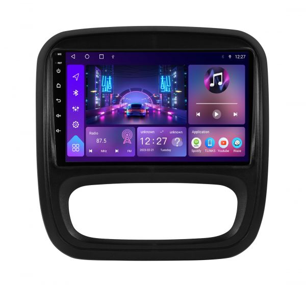 Штатна магнітола Soundbox S-3130 з CarPlay для Opel Vivaro 2014+/ Renault Trafic 2014+  з CarPlay та 4G