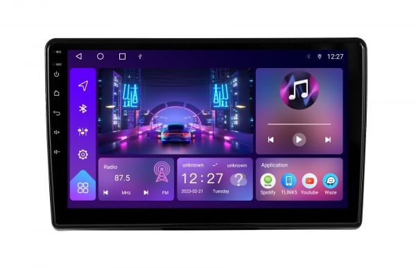 Штатна магнітола  Soundbox S-1245 з CarPlay  та 4G модем для Fiat 500L