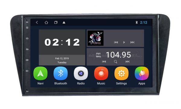 Штатний головний пристрій Soundbox SBM-8195 для Skoda Oktavia A7 2014+