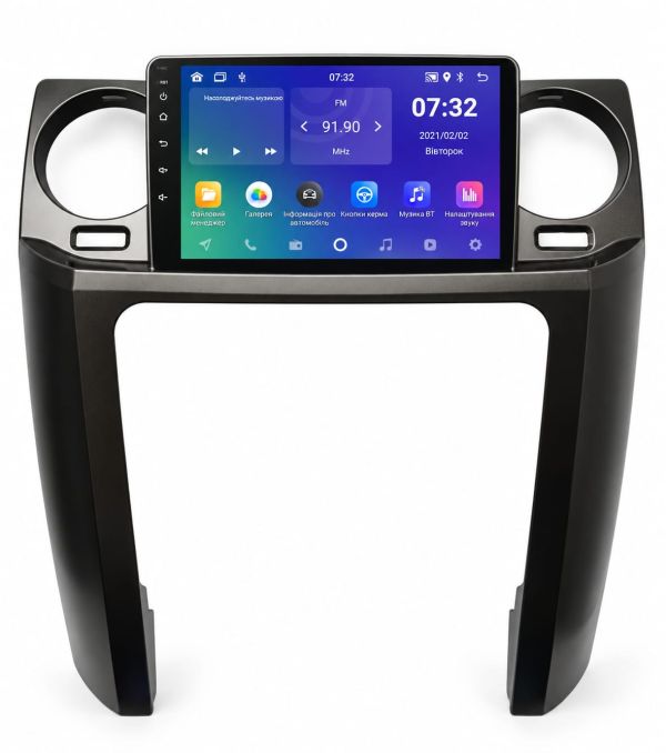 Штатна магнітола Soundbox SM-7562  (Grey)   2+64GB для Land Rover Discovery III /Freelander III 2004-2009      CarPlay   Android Auto