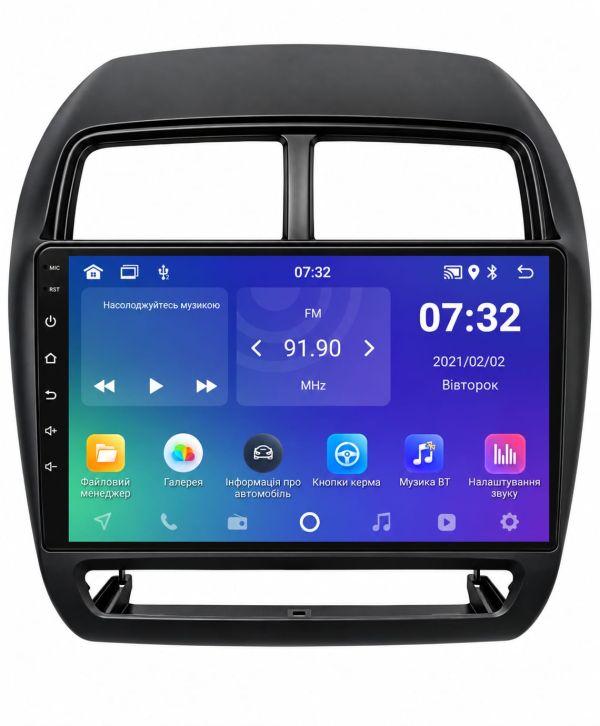 Штатна магнітола Soundbox SM-8121   2+64GB  для    Mitsubishi Outlander Sport /ASX  2016-2023   2010-2014    CarPlay   Android Auto