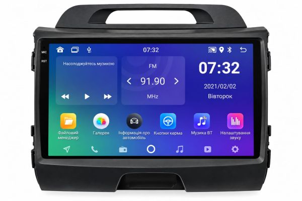 Штатний головний пристрій Soundbox SM-8181 для Kia Sportage R