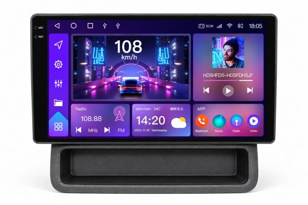 Штатна магнітола Soundbox S4-3335   4+65GB CarPlay , Android Auto , 4G модем для   Renault Trafic / Opel Vivaro 2010-2014