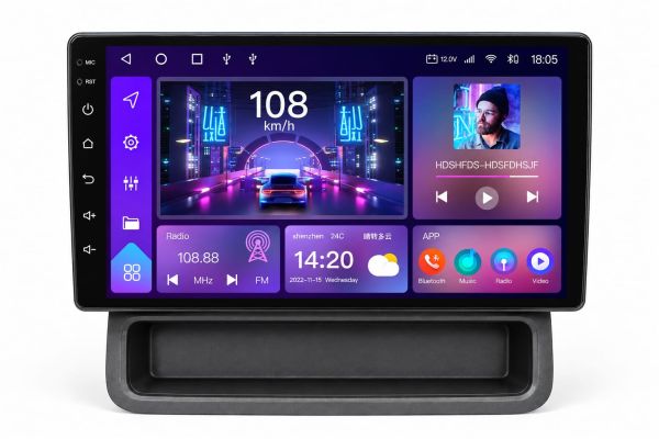 Штатна магнітола Soundbox S4-3335   4+65GB CarPlay , Android Auto , 4G модем для   Renault Trafic / Opel Vivaro 2010-2014