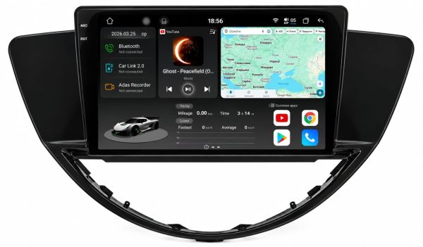 Штатна магнітола Soundbox S8 PRO 2K-4045   для Subaru Tribeca  2007-2014  8+256GB , ADAS , CarPlay , 4G , DSP-DTS 5.1 , круговий огляд 360°