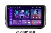 Штатна магнітола Soundbox S-8110 з CarPlay  та 4g модемом для Peugeot 2008 2015+