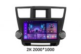 Штатна магнітола Soundbox S-8118  з CarPlay та 4G модемом для Toyota Highlander 2007-2014