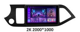Штатна магнітола Soundbox S-1422  з CarPlay  та 4G модем для Kia Picanto  2011-2017