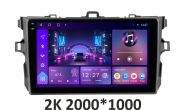 Штатна автомагнітола Soundbox S-1374  з Carplay та 4G modem для Toyota Corolla 2008-2012