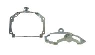Перехідні рамки Alternatyva R1 Valeo new AFS для заміни лінз на BMW E81,E82,E88 04-13, X1 E84 09-15 / Audi A5 8T, Q5,Q7 4L /VW Phaeton, Golf 7, B7, Passat B6, EOS/ Volvo XC90, XC60, S60 / Opel Corsa / Land Rover Vogue L405,Discovery 4 L319, Range Rover Sport L320 / Jaguar XJ XJL XJR X351 / Maserati Levante / Seat Leon Altea / Peugeot 508 /Citroen  C5/Renault Latitude, Laguna III,Scenic  