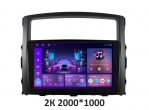 Штатна магнітола Soundbox S-8128 з CarPlay та 4G модемом для Mitsubishi Pajero Vagon IV 2007-2015