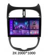 Штатна магнітола Soundbox S-8114 для Peugeot 206  1998-2016 з CarPlay та 4G